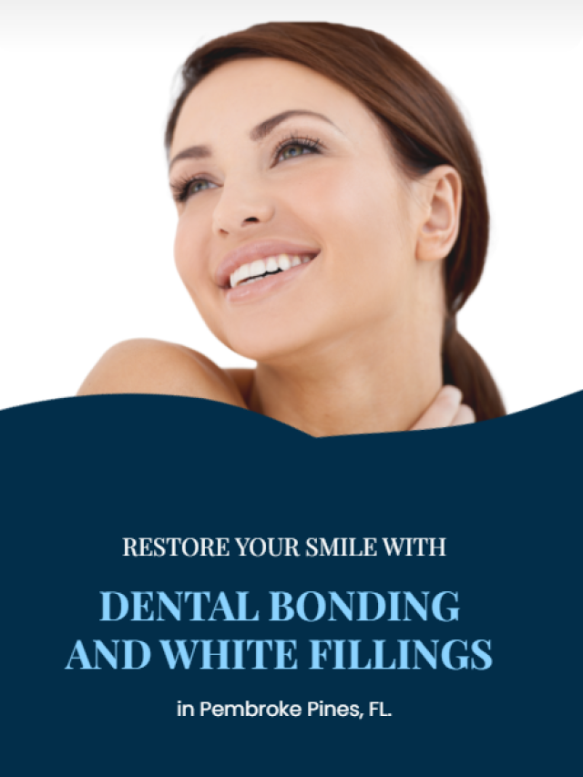 dental bonding and white fillings